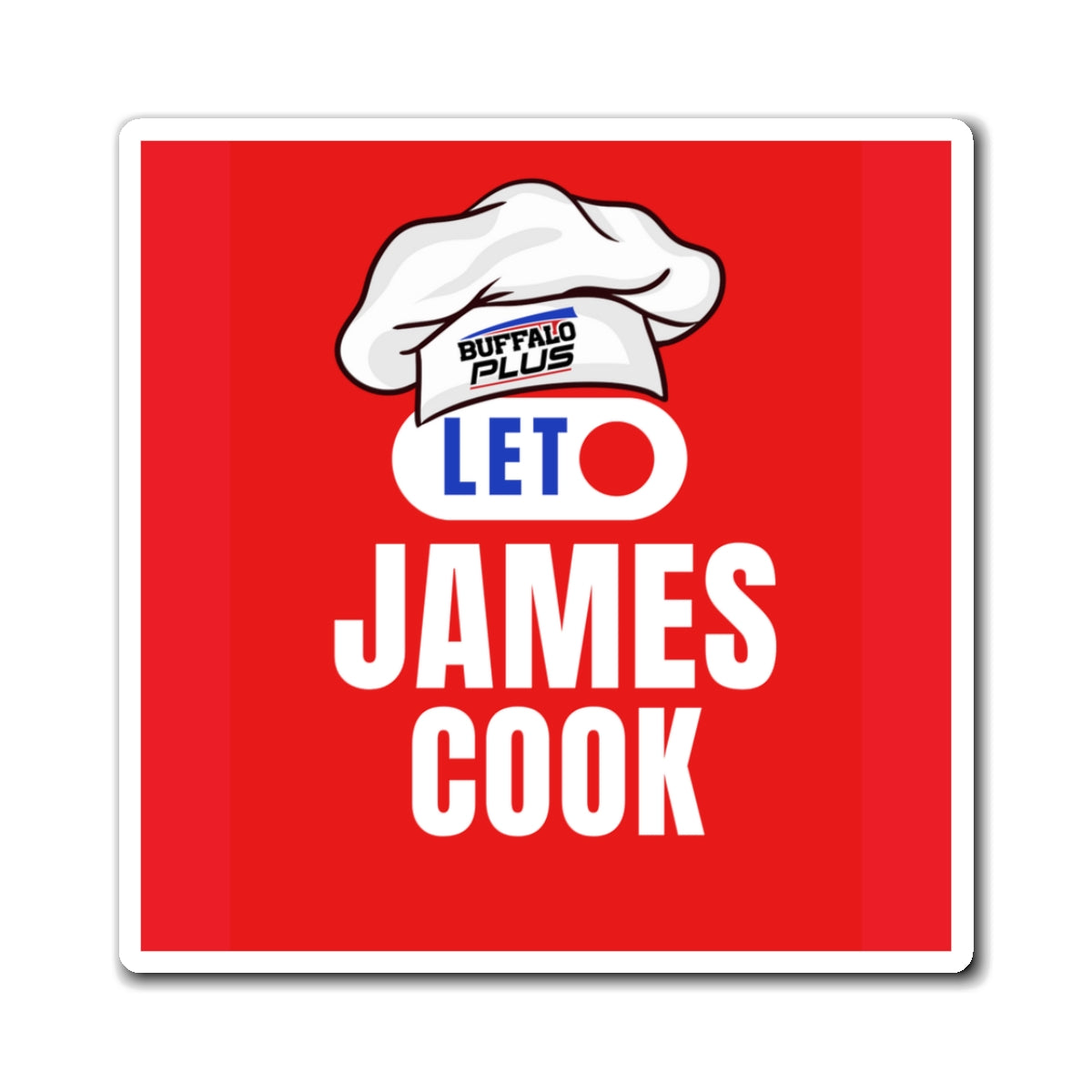 Let James Cook Magnet