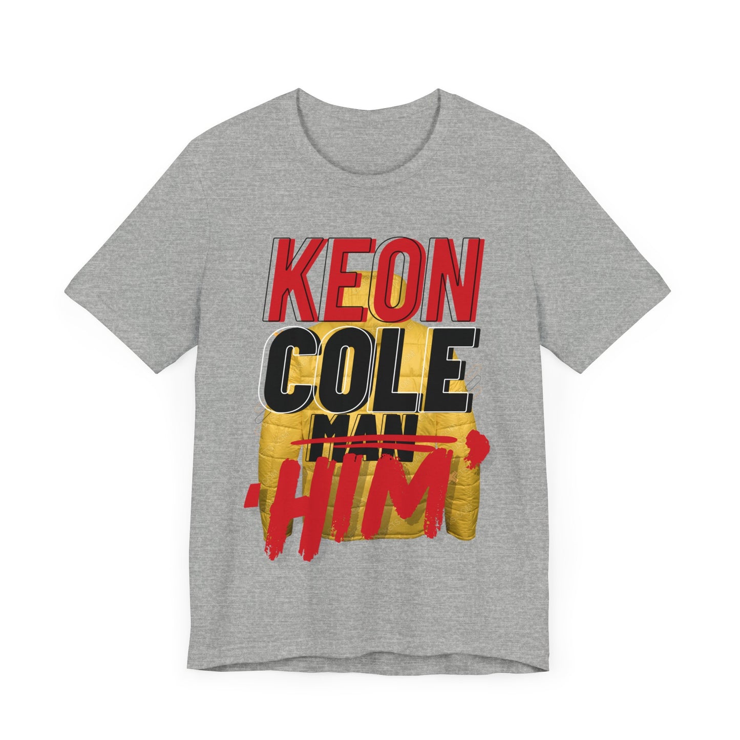 Cole-Him Unisex Jersey Short Sleeve Tee