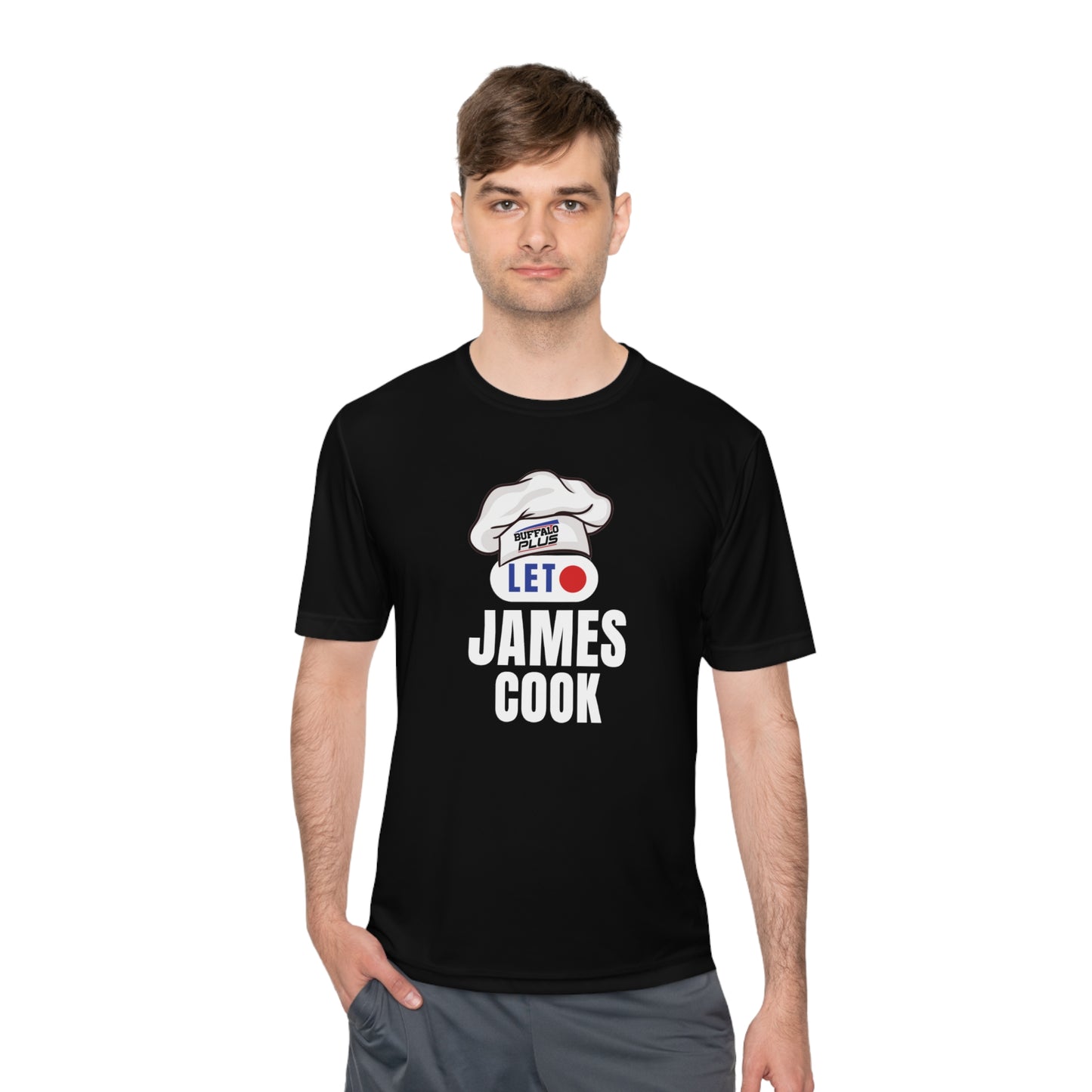 Let James Cook Unisex Moisture Absorbing Tee