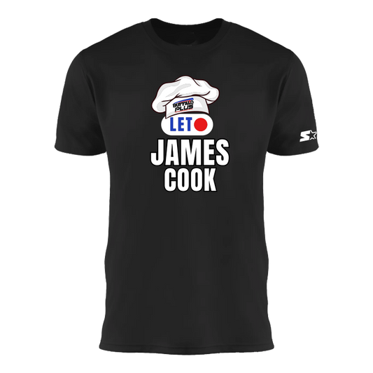 Buffalo Plus James Cook - Starter Team Short Sleeve Performance Tee