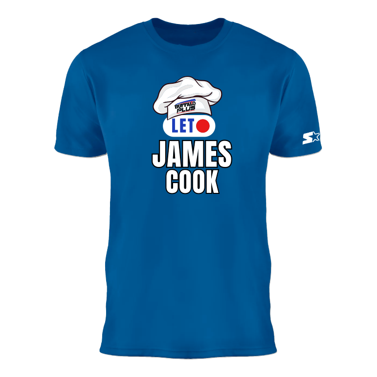 Buffalo Plus James Cook - Starter Team Short Sleeve Performance Tee