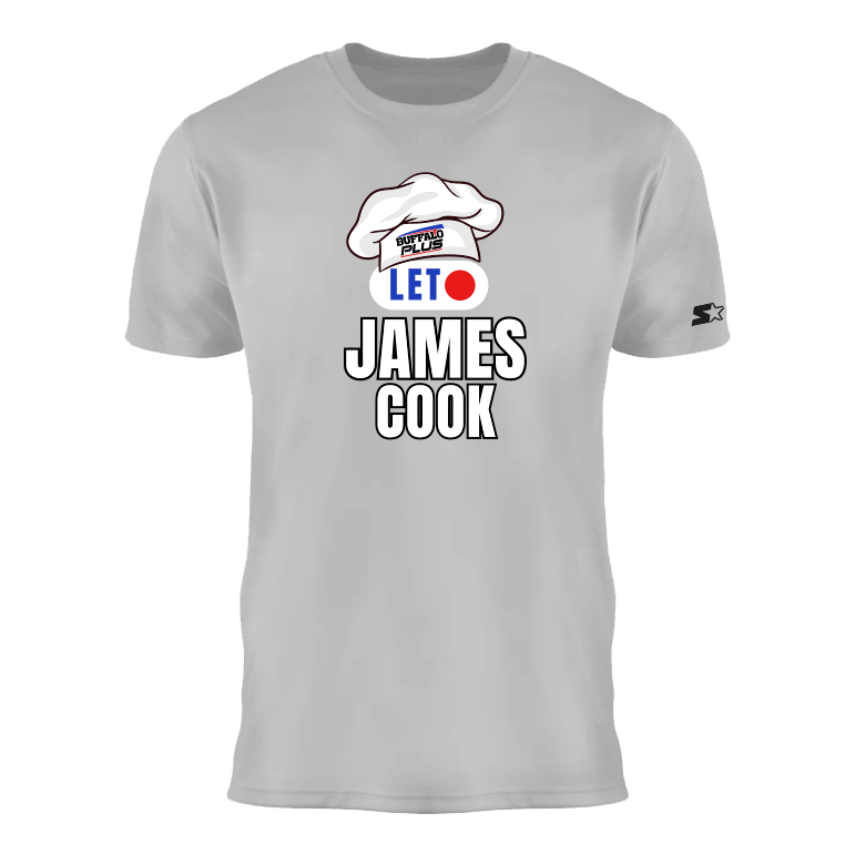 Buffalo Plus James Cook - Starter Team Short Sleeve Performance Tee